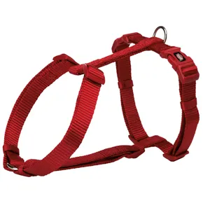 H-postroj PREMIUM - červený XL-XXL: hruď: 85-130cm/38mm