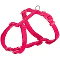 H-postroj PREMIUM, fuchsia L: hruď: 60-87cm/25mm