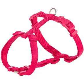 H-postroj PREMIUM, fuchsia L: hruď: 60-87cm/25mm