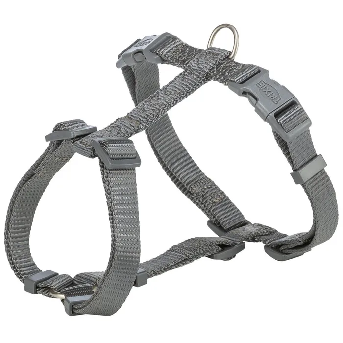 Hlavný obrázok produktu H-postroj PREMIUM - grafit M-L:hruď:52-75cm/20mm