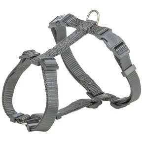 H-postroj PREMIUM - grafit XS-S: hruď: 30-44cm/10mm