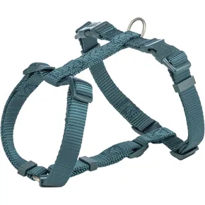 H-postroj PREMIUM, petrolejová L: hruď 60-87 cm / 25 mm