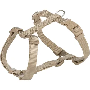 H-postroj PREMIUM, pieskový XS-S: hruď: 30-44 cm / 10 mm