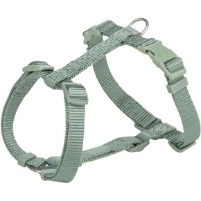 H-postroj PREMIUM, šalviová L: hruď 60–87 cm / 25 mm