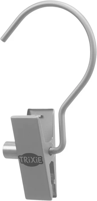 Hlavný obrázok produktu Háček s klipsem, 6.2 x 11.3 x 2.9 cm, stříbrná matná