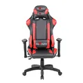 Herné stolička Red Fighter C8, čierna, odnímateľné  vankúšiky, RGB podsvietenie