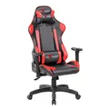Herné stolička Red Fighter C8, čierna, odnímateľné  vankúšiky, RGB podsvietenie