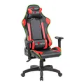 Herné stolička Red Fighter C8, čierna, odnímateľné  vankúšiky, RGB podsvietenie