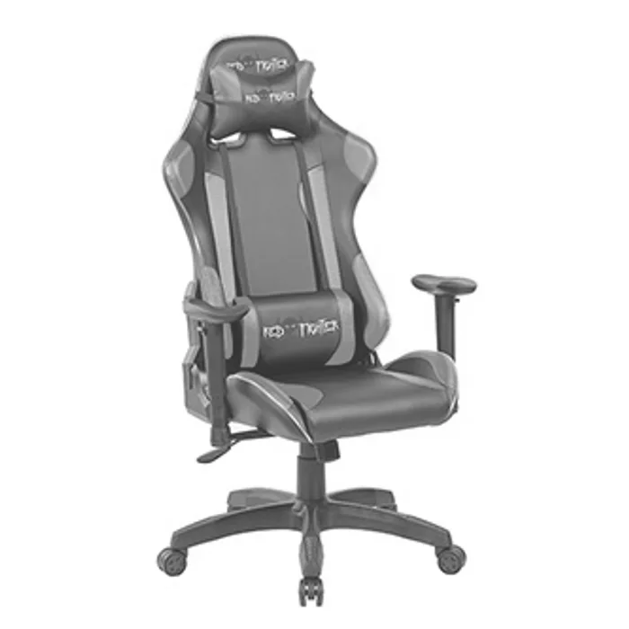 Hlavný obrázok produktu Herní křeslo Red Fighter C8, černé, odnímatelné polštářky, RGB podsvícení