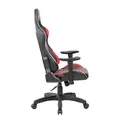 Herné stolička Red Fighter C8, čierna, odnímateľné  vankúšiky, RGB podsvietenie