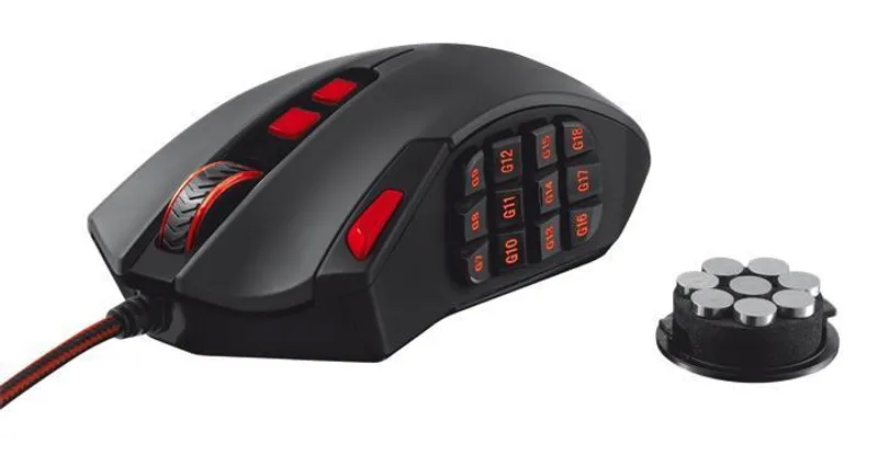 Hlavný obrázok produktu Herní myš "GXT166 MMO", černá, drátová, laserová, TRUST