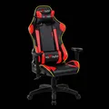 Herné stolička Red Fighter C8, čierno-červená, + sada 4v1 CM370 PROMO, RGB podsvietenie
