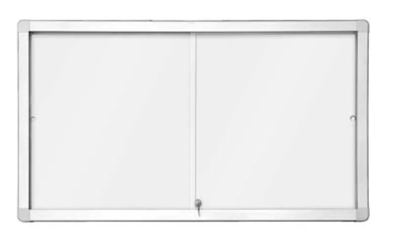 Hlavný obrázok produktu Horizontální magnetická vitrína s posuvnými dveřmi 141 x 70 cm (12xA4)