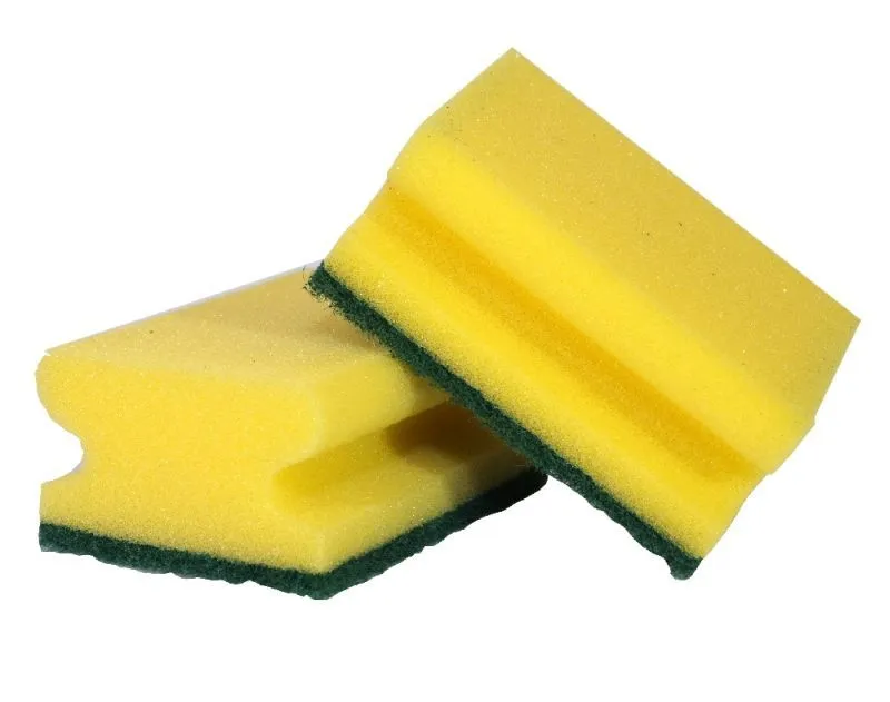 Hlavný obrázok produktu Houbičky na nádobí tvarované žluté 9x6x4 cm [6 ks]