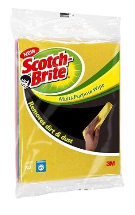 Hlavný obrázok produktu Houbová útěrka "Scotch-Brite", 3 ks, univerzální, 3M