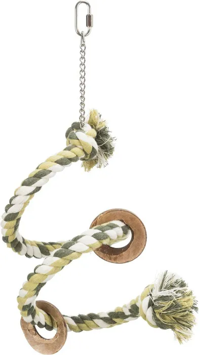 Hlavný obrázok produktu Houpačka bavlněné lano spirála 50 cm