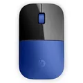 HP Myš Z3700 Dragonfly Blue, 1200DPI, 2.4 [GHz], optická Blue LED, 3tl., bezdrôtová, modrá, 1 ks AA, Windows 7/8/10, Mac OS 10.3 a
