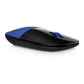 Ďalší obrázok produktu HP Myš Z3700 Dragonfly Blue, 1200DPI, 2.4 [GHz], optická Blue LED, 3tl., bezdrôtová, modrá, 1 ks AA, Windows 7/8/10, Mac OS 10.3 a