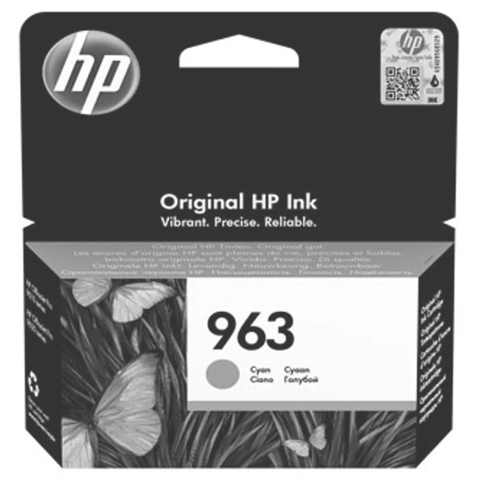 Hlavný obrázok produktu HP originální ink 3JA23AE#301, HP 963, cyan, blistr, 700str., 10.77ml, HP Officejet Pro 9