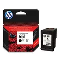 HP originál ink C2P10AE, HP 651, black, 600str., HP DeskJet IA 5645, 5575, Officejet 202, 252 Mobile