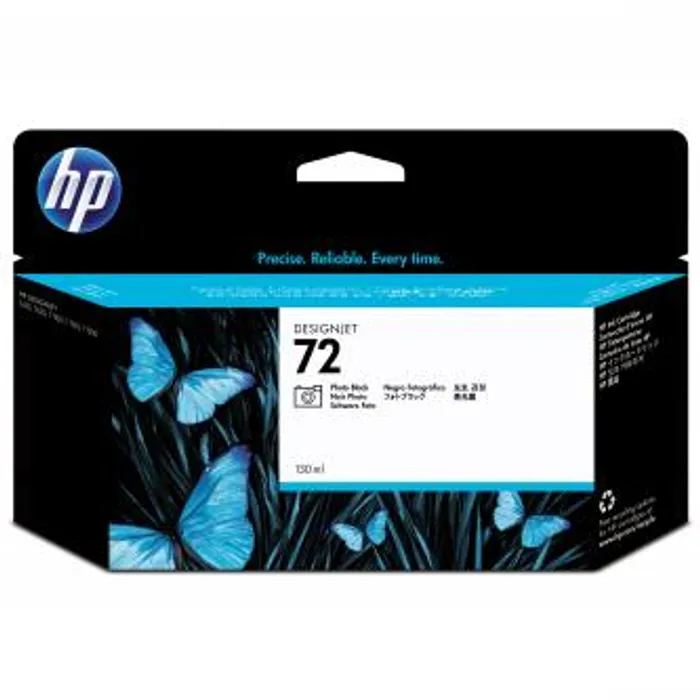 Hlavný obrázok produktu HP originální ink C9370A, HP 72, photo black, 130ml, HP Designjet T1100, T770