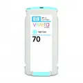 HP originál ink C9390A, HP 70, light cyan, 130ml, HP Designjet Z2100, Z3100
