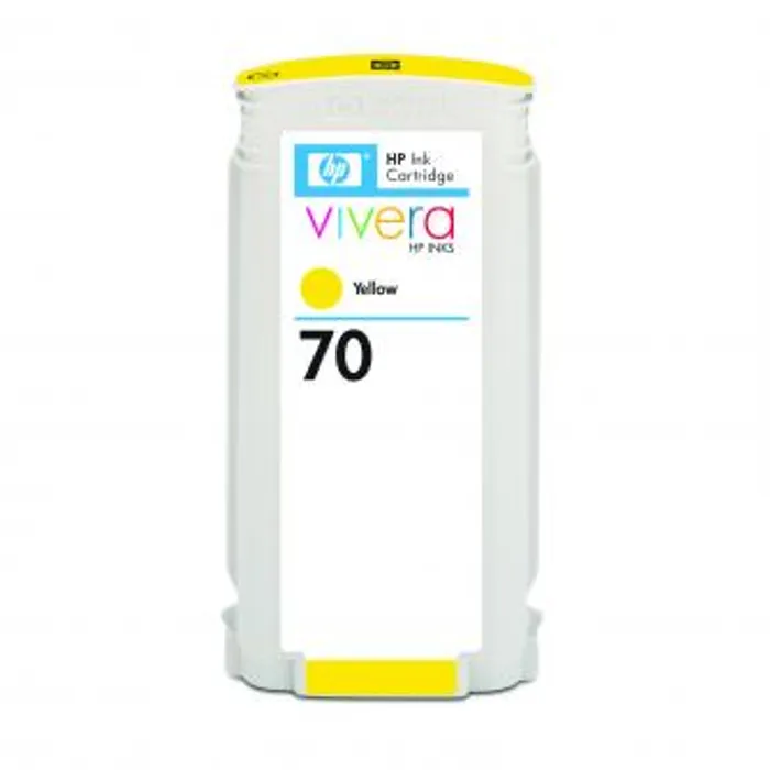 Hlavný obrázok produktu HP originální ink C9454A, HP 70, yellow, 130ml, HP Designjet Z3100, Z2100