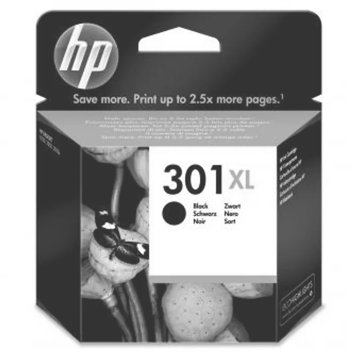 Hlavný obrázok produktu HP originální ink CH563EE, HP 301XL, black, 480str., HP HP Deskjet 1000, 1050, 2050, 3000