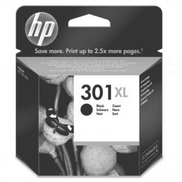 Hlavný obrázok produktu HP originální ink CH563EE, HP 301XL, black, blistr, 480str., HP HP Deskjet 1000, 1050, 20