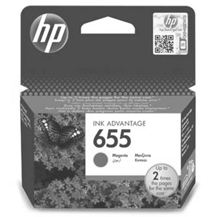 Hlavný obrázok produktu HP originální ink CZ111AE, HP 655, magenta, 600str., HP Deskjet Ink Advantage 3525, 5525,