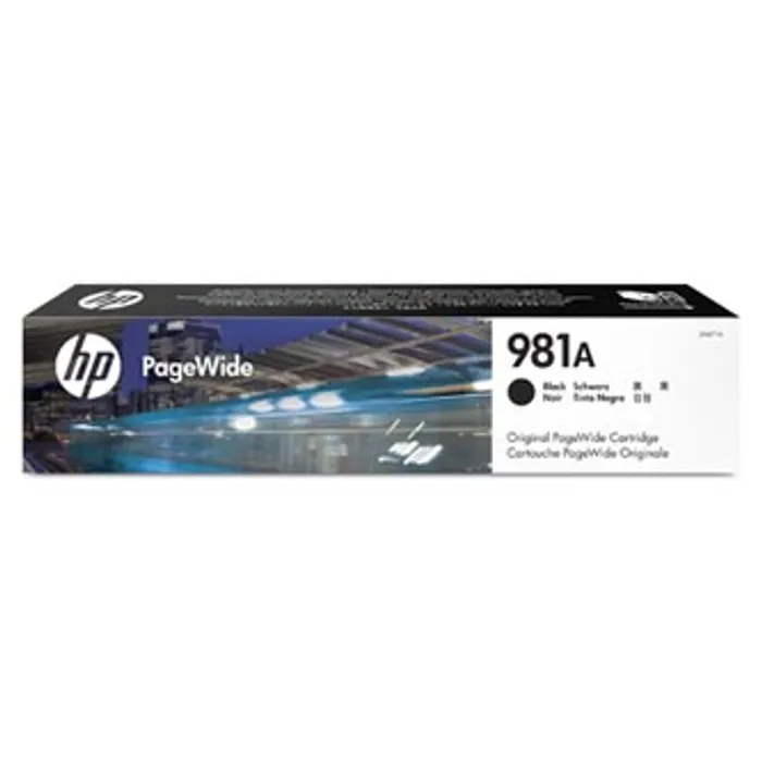 Hlavný obrázok produktu HP originální ink J3M71A, HP 981A, black, 6000str., 106ml, HP PageWide Enterprise Color 5