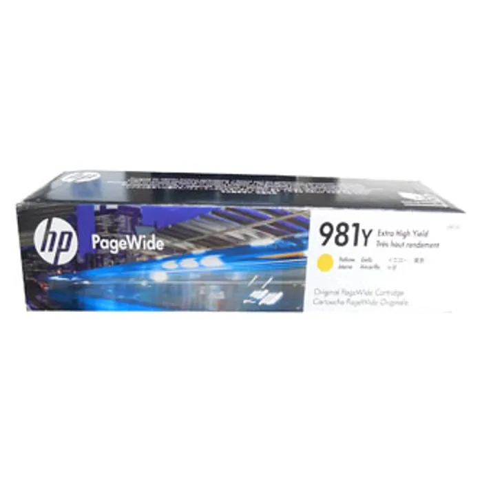 Hlavný obrázok produktu HP originální ink L0R15A, HP 981Y, yellow, 16000str., 185ml, extra high capacity, HP Page