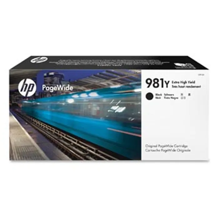 Hlavný obrázok produktu HP originální ink L0R16A, HP 981Y, black, 20000str., 343.5ml, extra high capacity, HP Pag