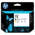 HP originál tlačová hlava C9384A, HP 72, matte black/yellow, HP Designjet T1100, T770