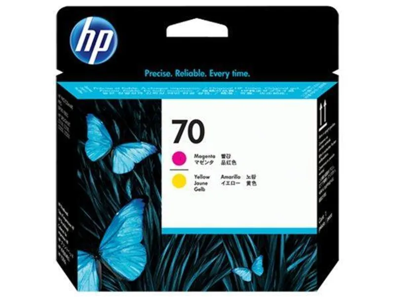 Hlavný obrázok produktu HP originální tisková hlava C9406A, HP 70, magenta/yellow, HP Photosmart Pro B9180, Desig