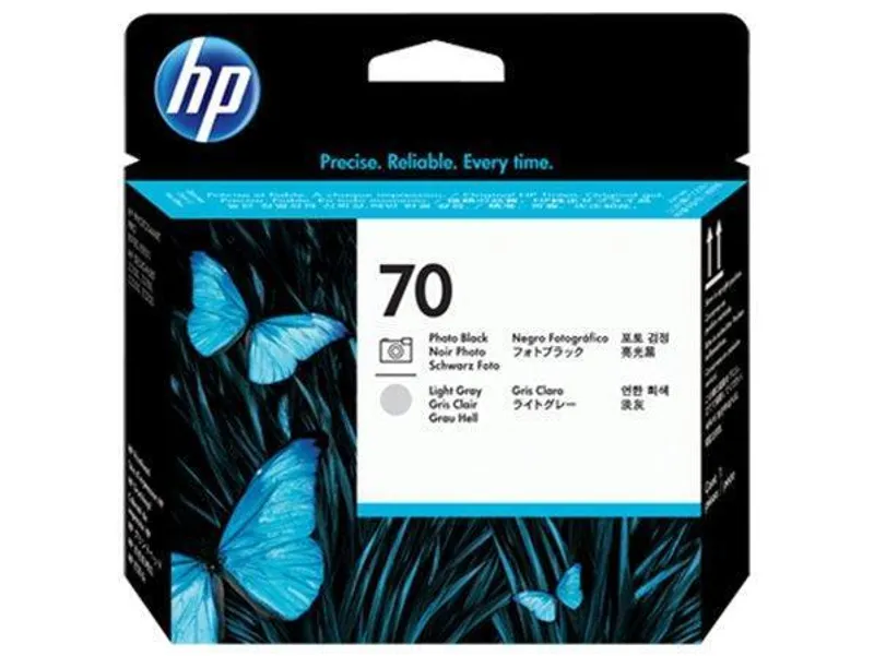 Hlavný obrázok produktu HP originální tisková hlava C9407A, HP 70, photo black/light grey, HP Photosmart Pro B918