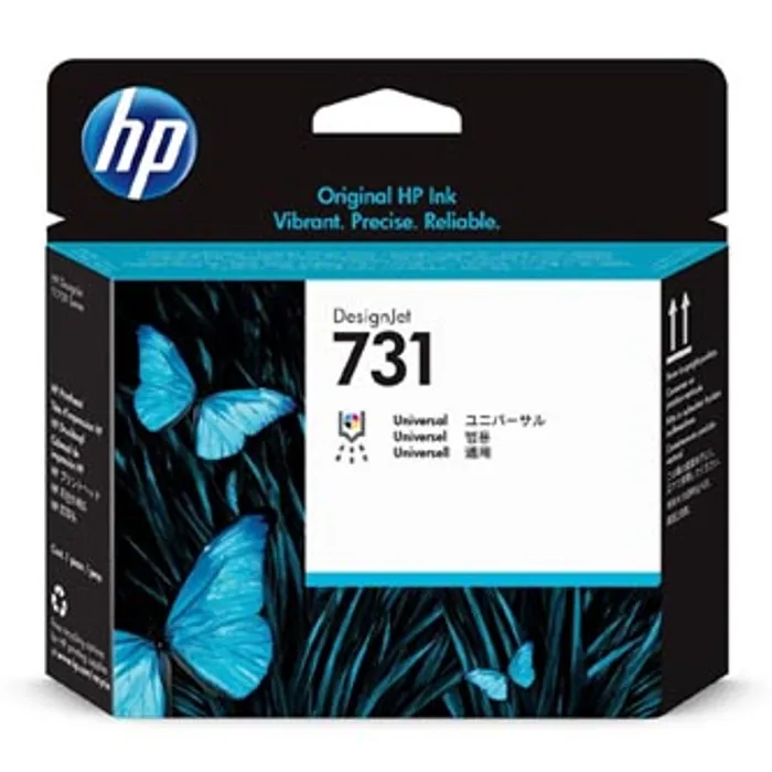 Hlavný obrázok produktu HP originální tisková hlava P2V27A, HP 731, black, 1ks, HP pro DesignJet T1700, T1700 Pos