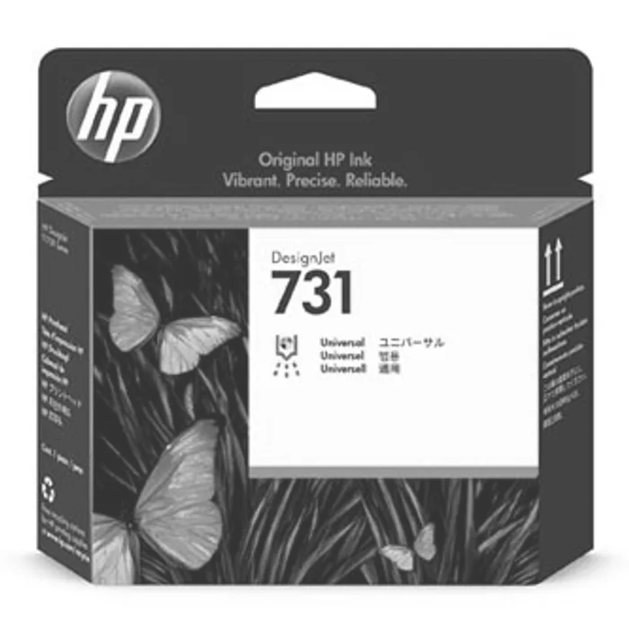 Hlavný obrázok produktu HP originální tisková hlava P2V27A, HP 731, black, 1ks, HP pro DesignJet T1700, T1700 Pos