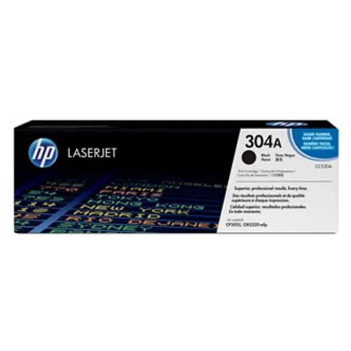 Hlavný obrázok produktu HP originální toner CC530A, black, 3500str., HP 304A, HP Color LaserJet CP2025, CM2320, O