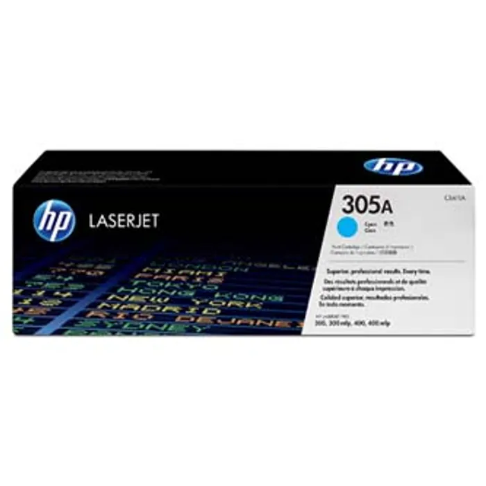Hlavný obrázok produktu HP originální toner CE411A, cyan, 2600str., HP 305A, HP Color LaserJet Pro M375NW, Pro M4