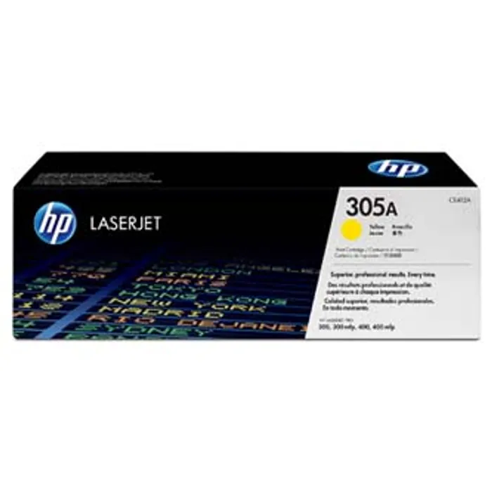 Hlavný obrázok produktu HP originální toner CE412A, yellow, 2600str., HP 305A, HP Color LaserJet Pro M375NW, Pro
