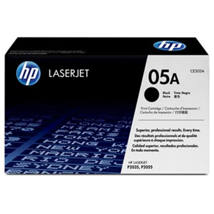 Hlavný obrázok produktu HP originální toner CE505A, black, 2300str., HP 05A, HP LaserJet P2035, 2055, O