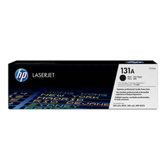 Hlavný obrázok produktu HP originální toner CF210A, black, 1520str., HP 131A, HP LaserJet Pro 200 M276n, M276nw,,
