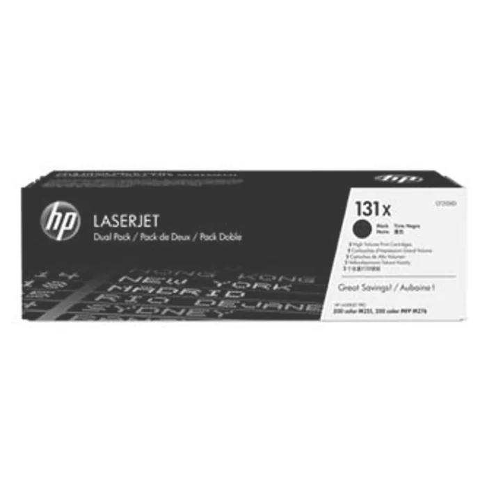 Hlavný obrázok produktu HP originální toner CF210XD, black, 4800str., HP 131X, high capacity, HP LaserJet Pro 200