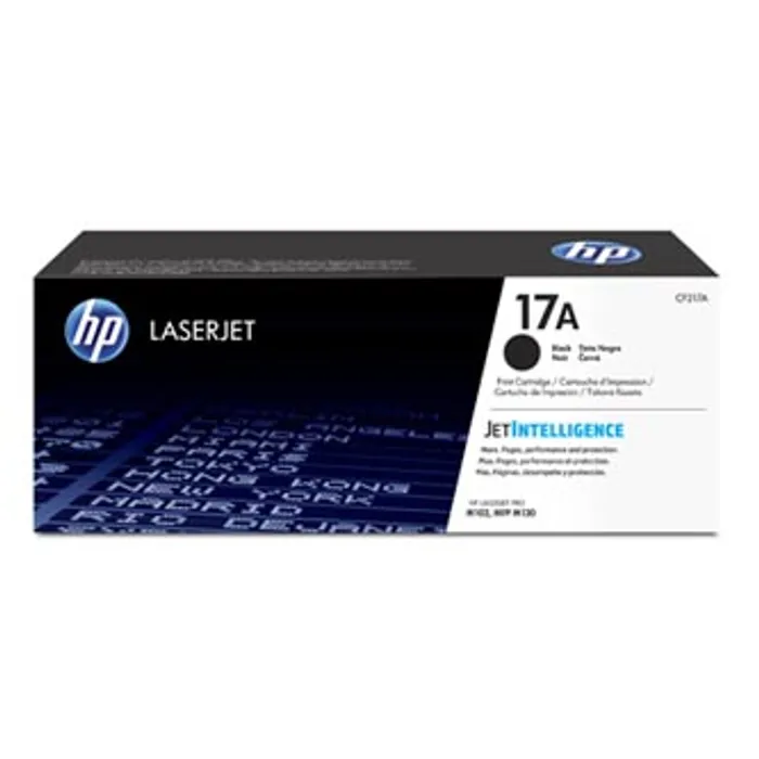 Hlavný obrázok produktu HP originální toner CF217A, black, 1600str., HP 17A, HP LaserJet Pro M102a, M130a, O