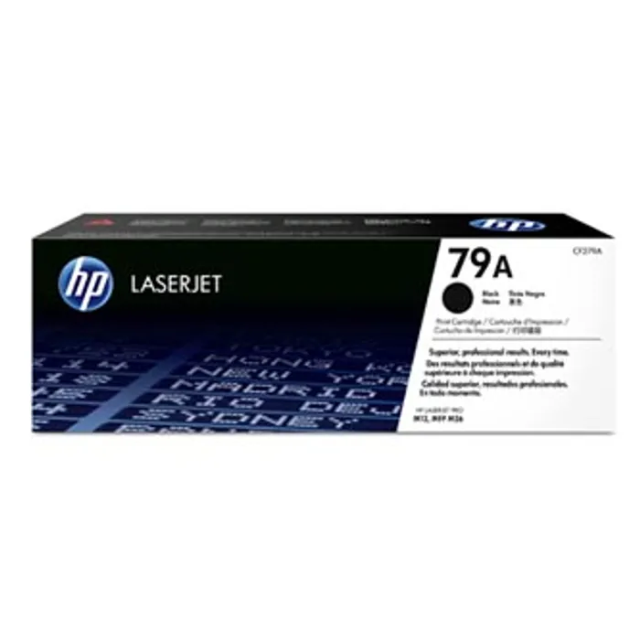 Hlavný obrázok produktu HP originální toner CF279A, black, 1000str., HP 79A, HP LaserJet Pro M12a, M12w, M26a, M2