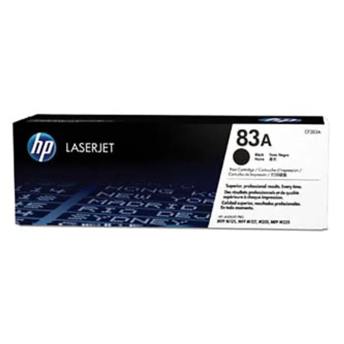 Hlavný obrázok produktu HP originální toner CF283A, black, 1500str., HP 83A, HP LJ Pro M201dw,201n,MFP M125a,125n