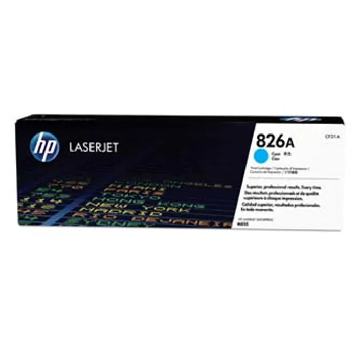 Hlavný obrázok produktu HP originální toner CF311A, cyan, 31500str., HP 826A, HP Color LaserJet Enterprise M855dn