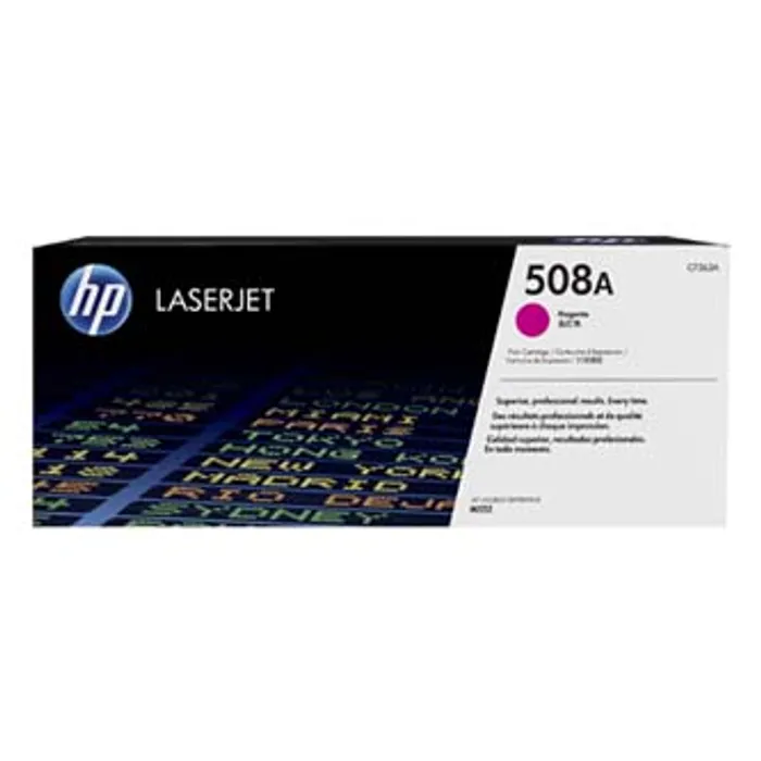 Hlavný obrázok produktu HP originální toner CF363A, magenta, 5000str., HP 508A, HP Color LaserJet Enterprise M552