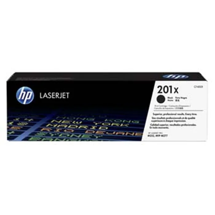 Hlavný obrázok produktu HP originální toner CF400X, black, 2800str., HP 201X, HP Color LaserJet MFP 277, Pro M252